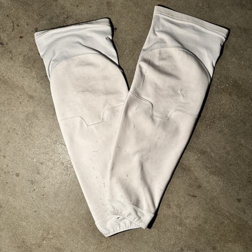 White Senior Used Large Reebok Reebok Edge Socks Pro Stock