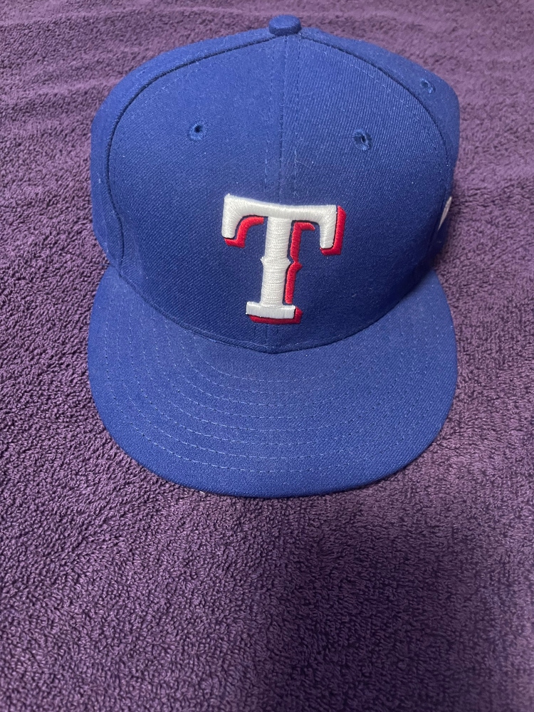 Texas rangers fitted hat