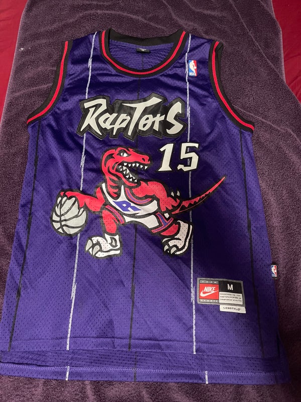 Vince Carter Nike Purple #15 Toronto Raptors Vintage Basketball