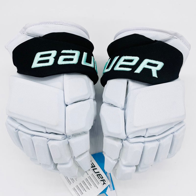 JACK EICHEL Stanley Cup Champ Season 2023 ALL STAR Bauer Supreme Ultrasonic Hockey Gloves-14"