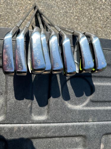 Nike vapor golf irons Left Handed