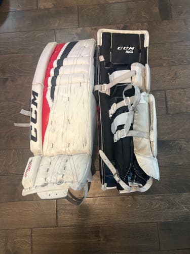 Used 30" CCM Extreme Flex 760 Goalie Leg Pads