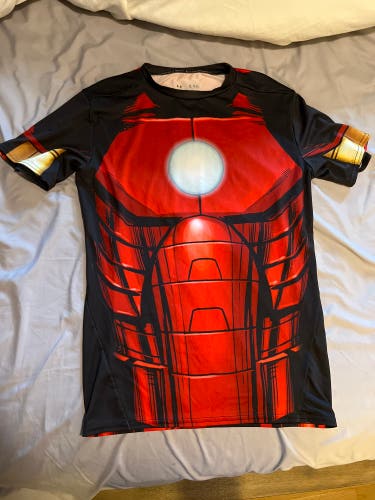 Iron Man Marvel Compression Workout Shirt