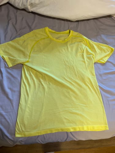 Yellow Used Men's Lululemon Shirt
