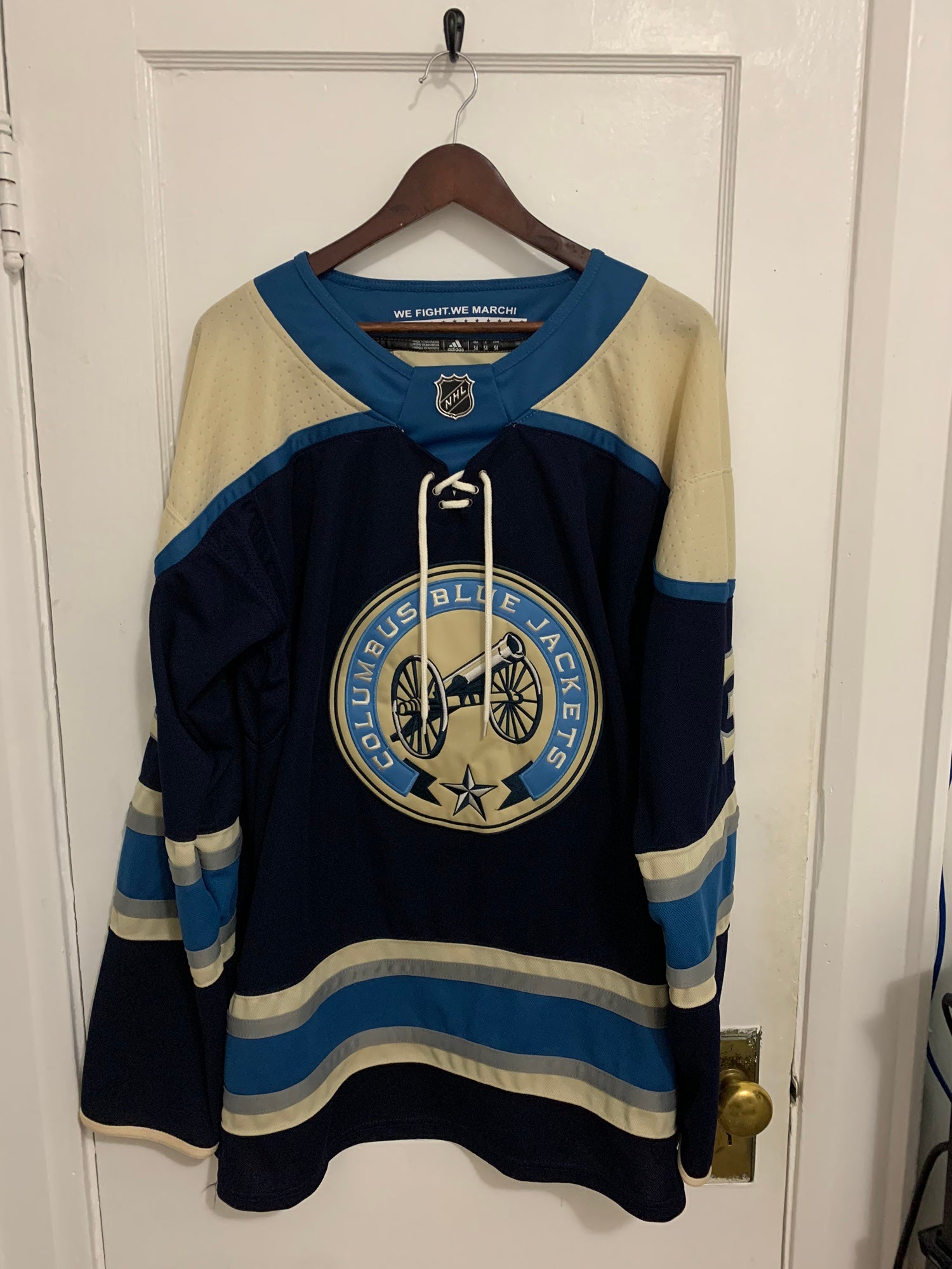 The Blue Jackets jersey that never was —