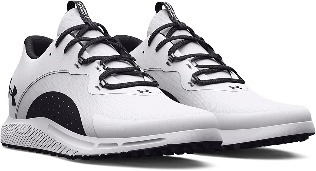 Under Armour Curry 8 Spikeless Golf Shoes - Black/White