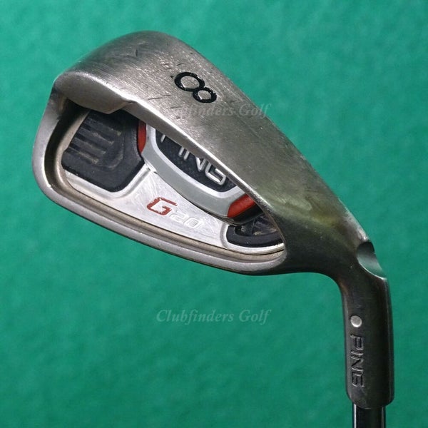 Ping G20 Silver Dot Single 8 Iron Factory AWT Steel Regular