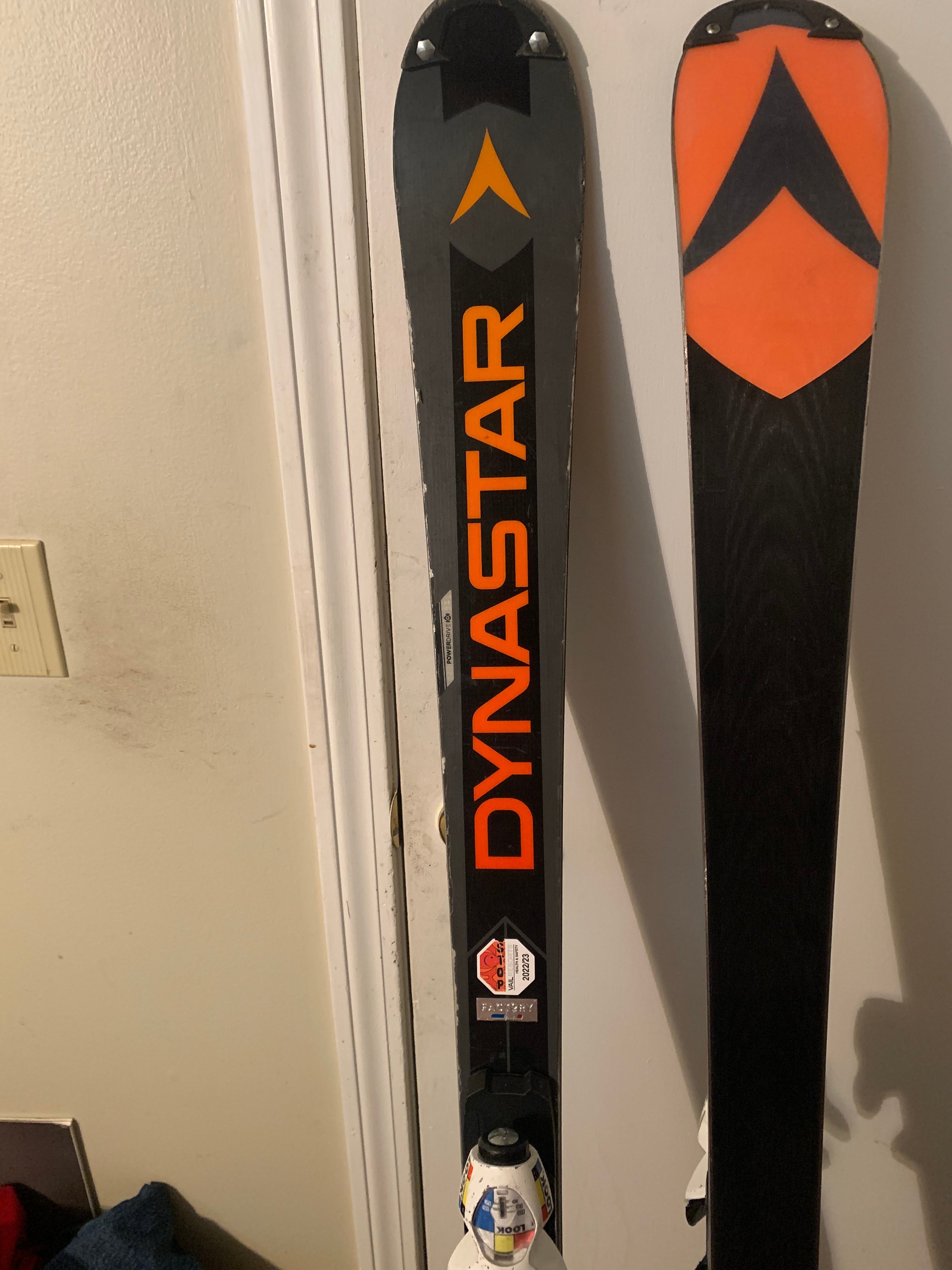 New Dynastar 165 cm Racing Speed WC FIS SL Skis With Bindings Max