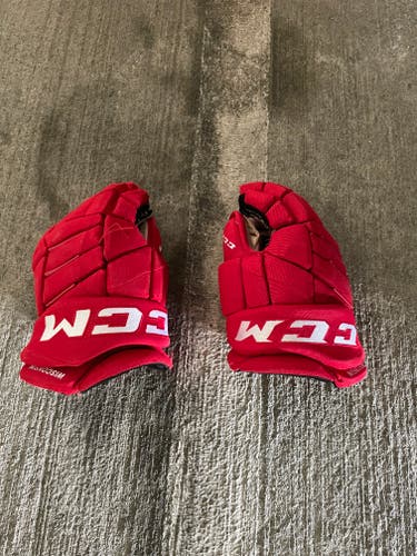 Used CCM Pro Model Gloves 13" Pro Stock