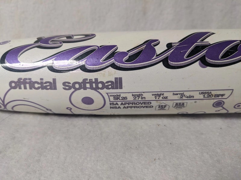 Louisville Slugger Diva USSSA NSA ASA Softball Bat Size 25 In 14 Oz Color  Pink C