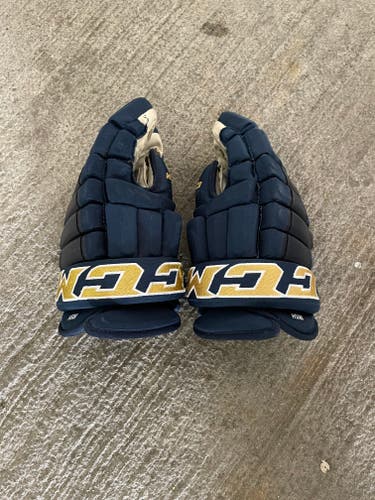 Used CCM Pro Model Gloves 14" Pro Stock