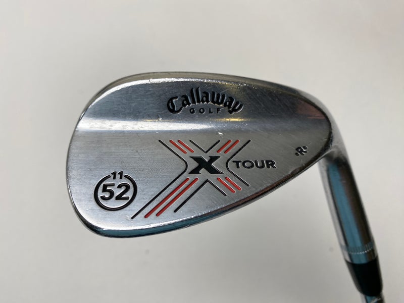 Callaway X Tour Gap Wedge GW 52* 11 Bounce Wedge Steel Mens RH