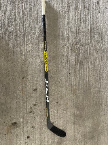 Used Senior CCM Left Hand Super Tacks AS2 Pro Hockey Stick P28 Pro Stock