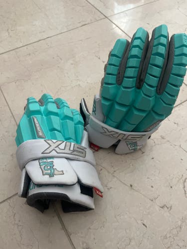 Used Sweetlax Florida STX Surgeon RZR Lacrosse Gloves