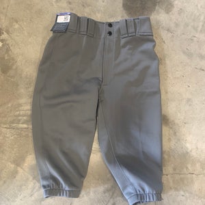 Gray Adult Men's New Small Mizuno Game Pants