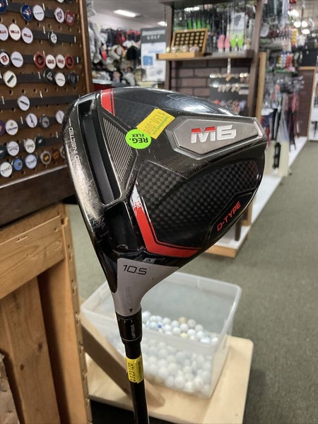 TaylorMade M6 Dtype Driver Matrix Velox T Regular Flex Graphite Mens Left Hand