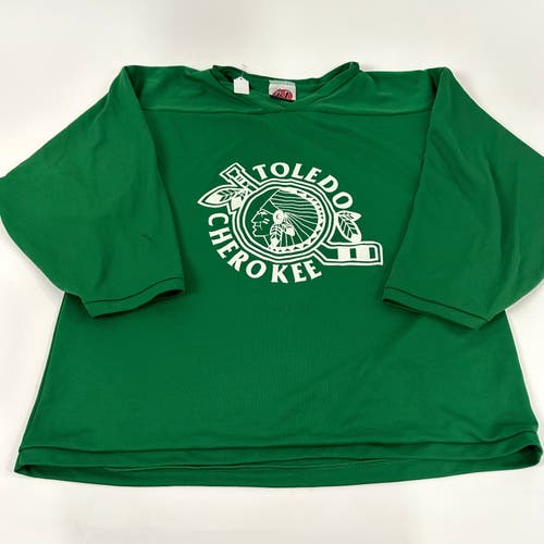 Used Green Toledo Hockey Jersey | Senior Large | A999