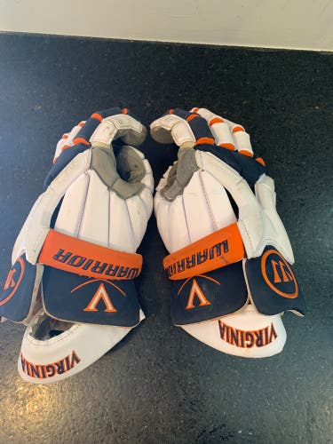 UVA LACROSSE #32 - Warrior Burn Pro Gloves