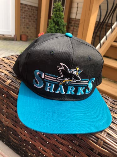 San Jose Sharks vintage starter hat