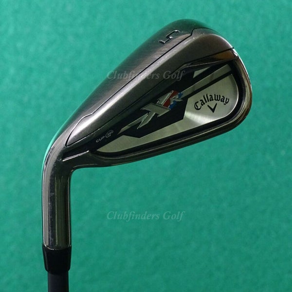 LH Callaway XR Single 5 Iron Project X 4.5 55g Graphite Seniors