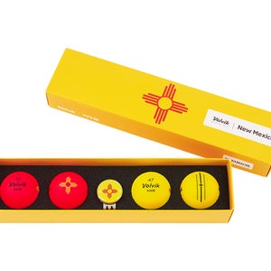 Volvik Vivid Limited Edition State Golf Balls & Ball Marker Set - New Mexico
