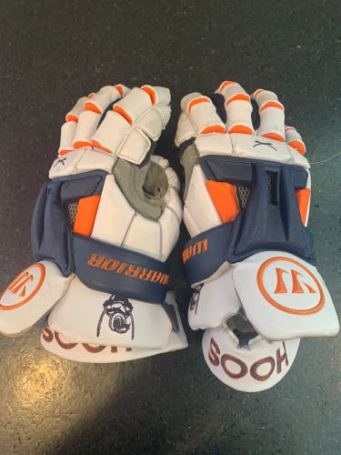 UVA LACROSSE #32 - Warrior Large Burn XP Gloves