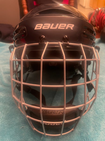 Bauer 5100 Casque De Hockey Pour Adulte Noir Taille S (52-57 Cm) - Protection Certifiée