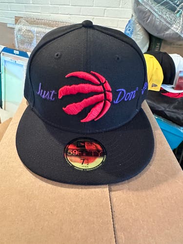 Toronto Raptors Just Don 5950 hat (all sizes)-NWT very limited edition
