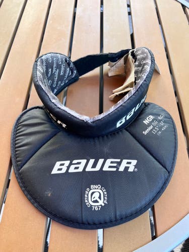 Bauer Senior Goalie Neck Guard - Used