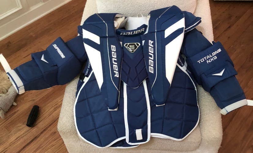 LIKE NEW: Bauer TotalOne NXG Pro Stock Goalie Chest Protector Size XL