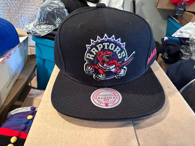 Toronto Raptors oversize name hat-NWT by Mitchell & Ness
