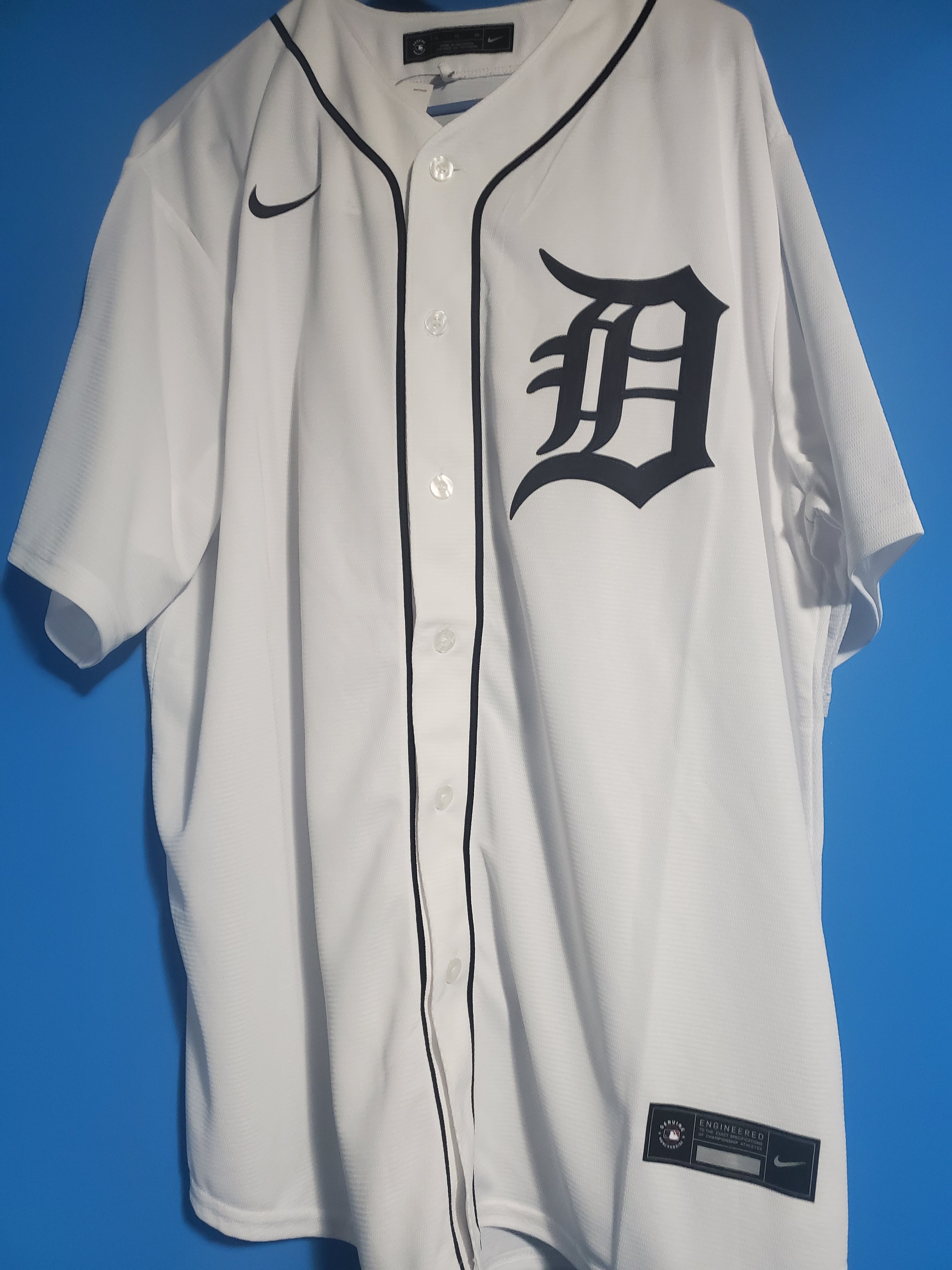 Casey Mize Signed Detroit Tigers Home Nike Jersey