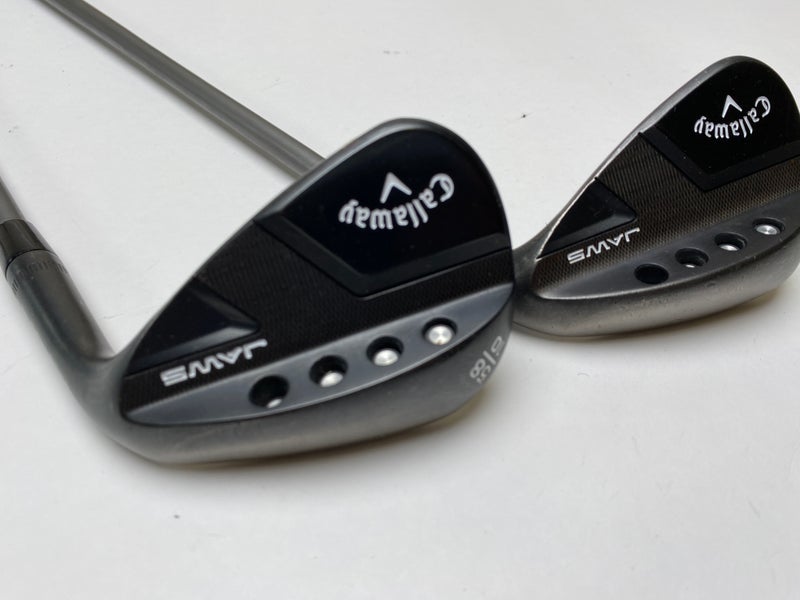Callaway Jaws Full Toe Raw Black Wedge Set 54* 12 | 58* 10