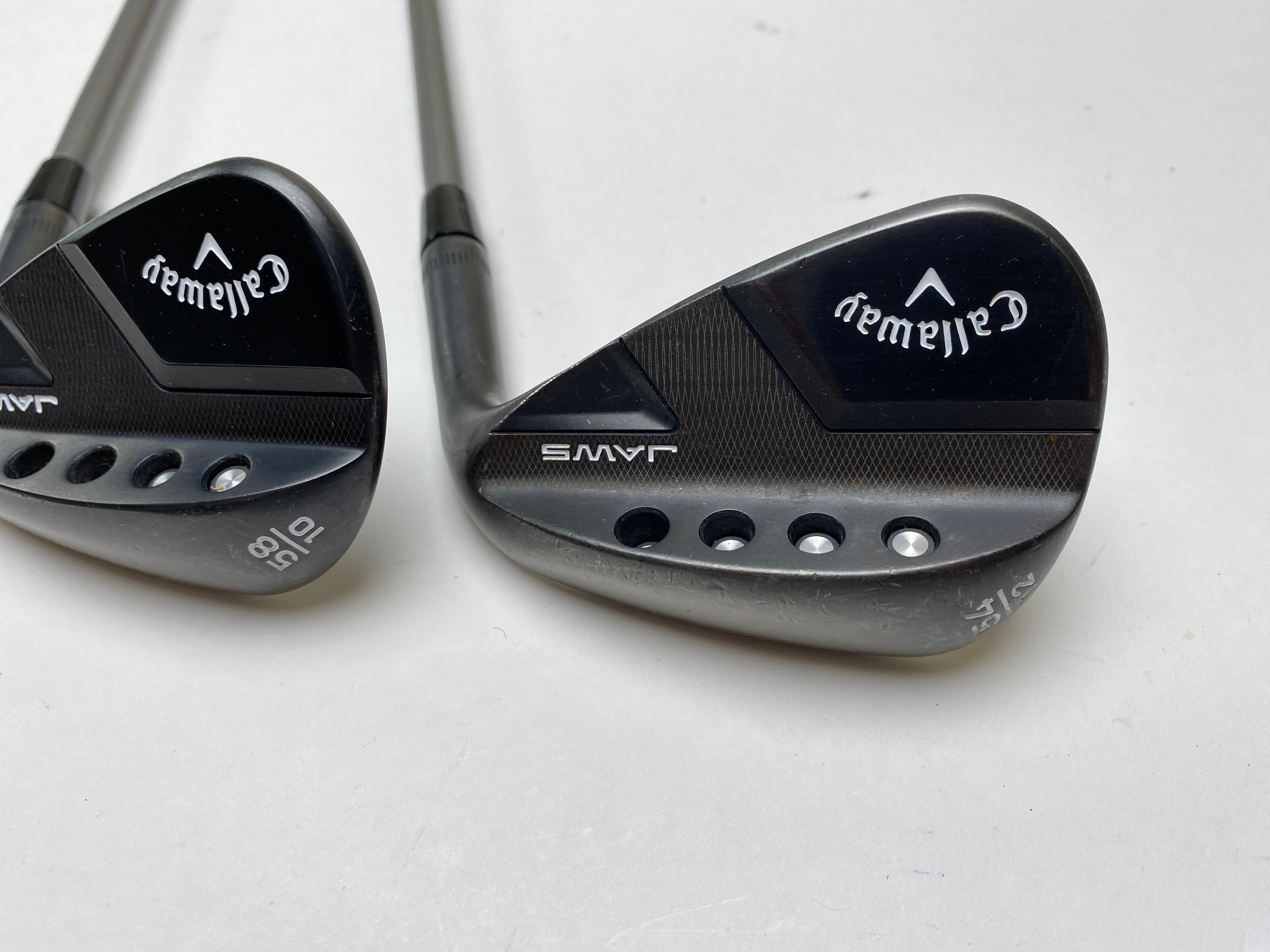 Callaway Jaws Full Toe Raw Black Wedge Set 54* 12 | 58* 10 Wedge
