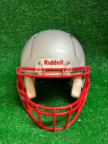Adult Medium - Riddell Speed Football Helmet - Silver