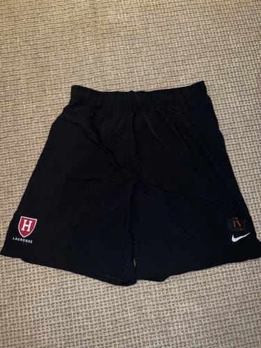 Harvard Lacrosse XL Men's Nike Shorts  Black New