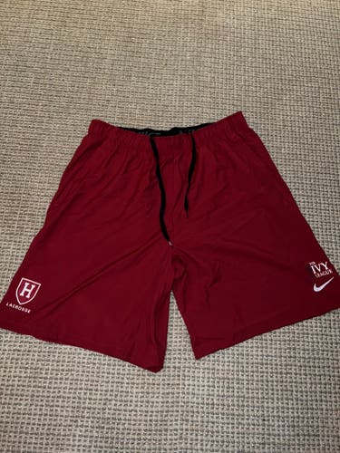 Harvard Lacrosse Men's Nike Shorts XL New