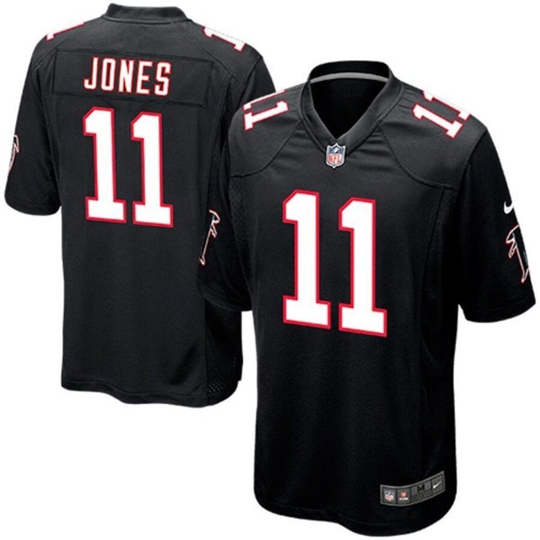 Women's Nike Julio Jones Black Atlanta Falcons Throwback Game Jersey