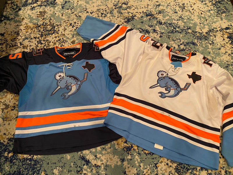 Narwhals goalie cut practice jersey