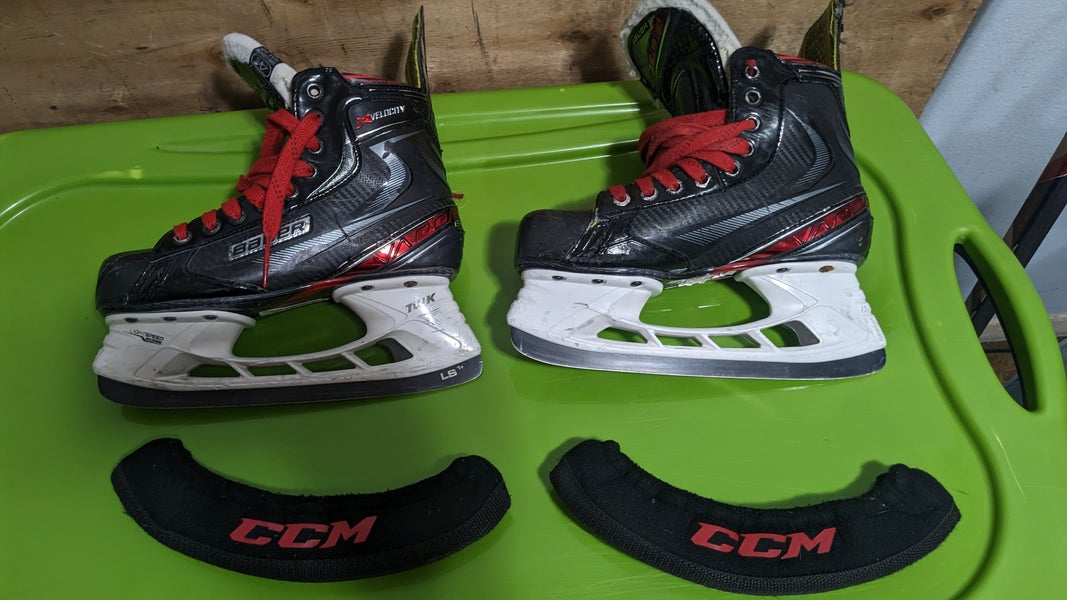 Used Bauer Vapor X Velocity Hockey Skates Regular Width Size 4.5