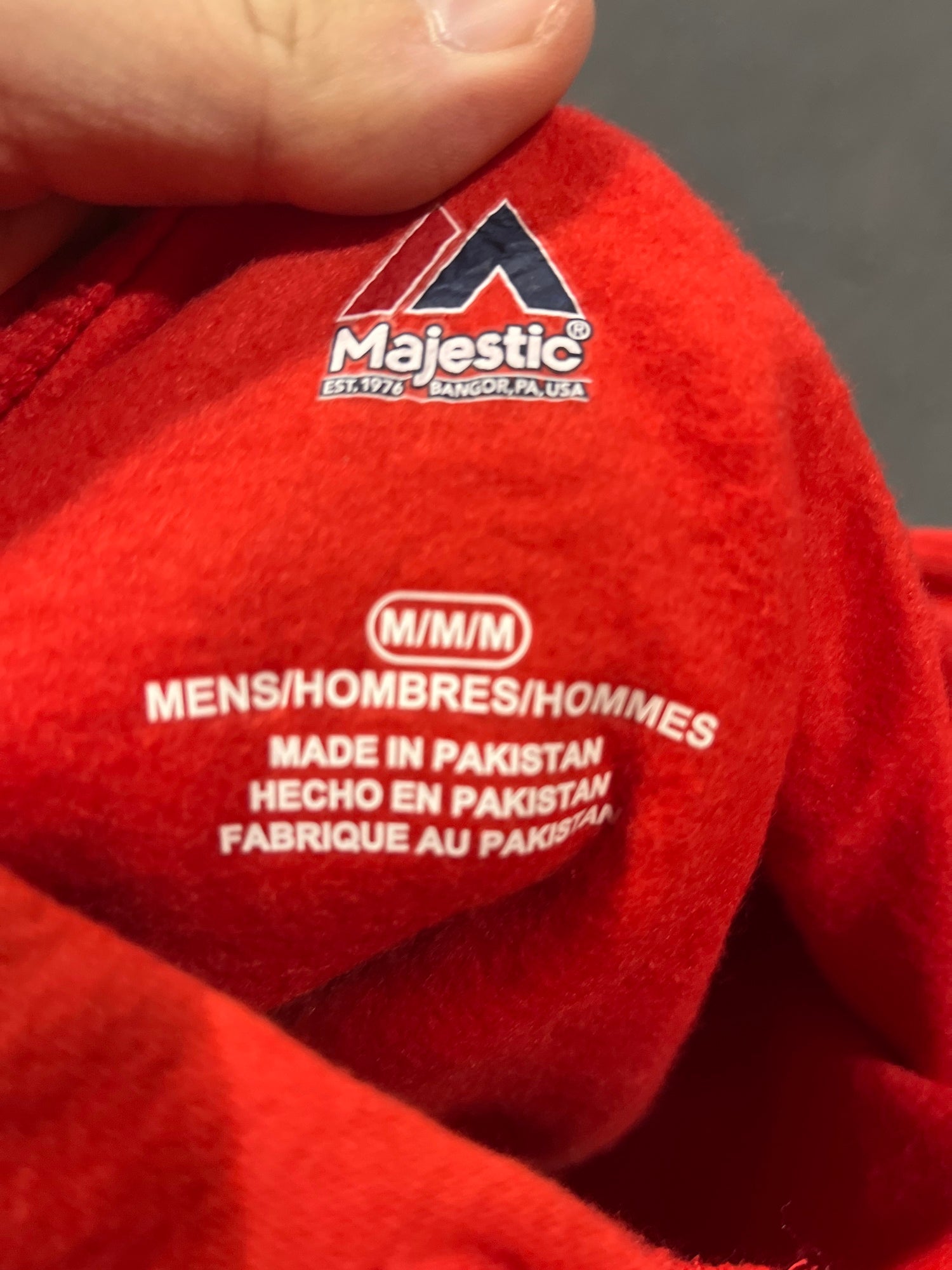 Majestic Detroit Redwings Men's Power Play Lace Up Hoodie - Macy's