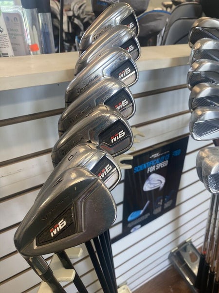 Taylor Made M6 Irons Left Hand Iron 5 - Gw Reg. Graphite