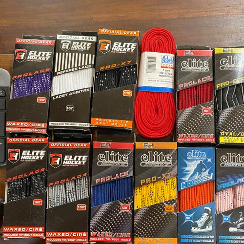 New LACES variety of colors  and sizes 84"-120"