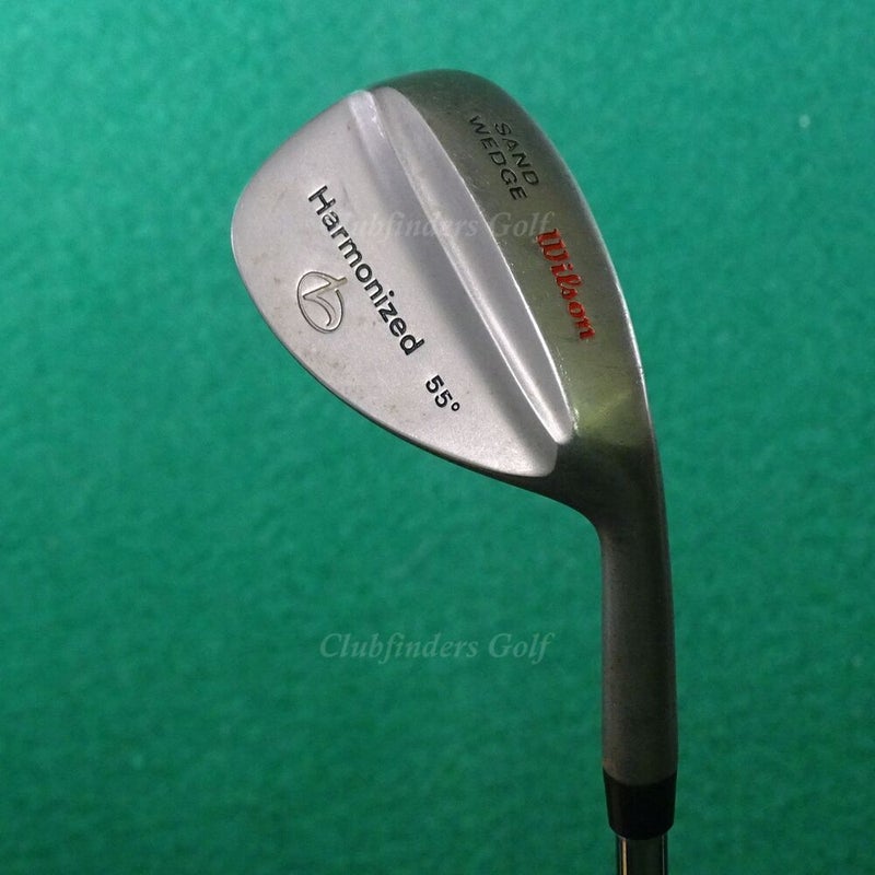 Wilson Harmonized Stainless 55* Sand Wedge (SW) Steel Shaft SidelineSwap