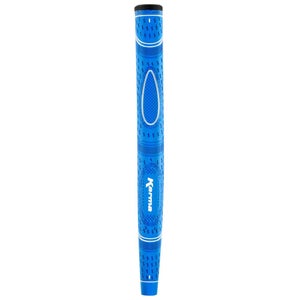 Karma Golf Dual Touch Midsize Rubber Putter Grip - BLUE