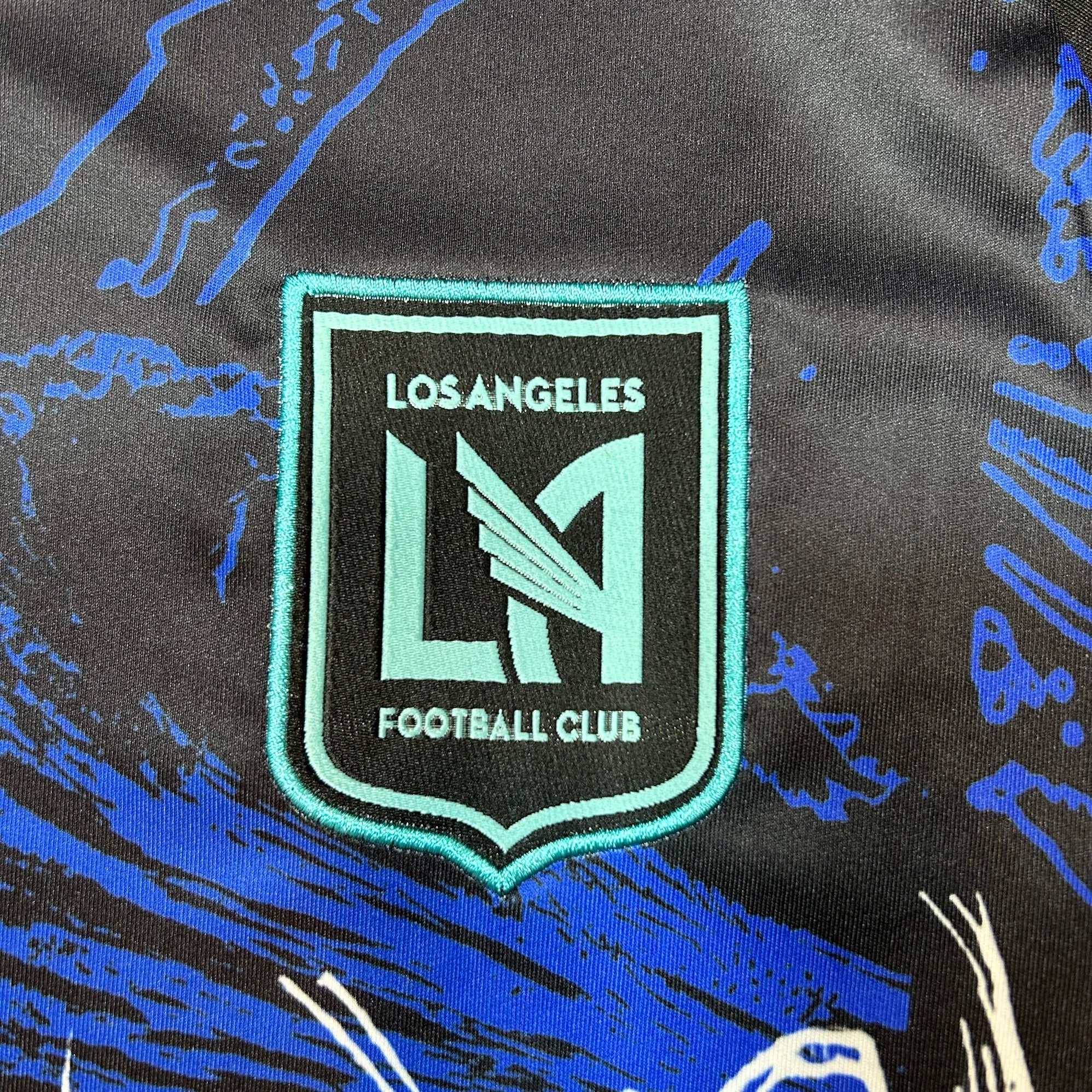 Adidas Los Angeles FC '22 Black Badge of Sport Vintage T-Shirt, Men's, Medium