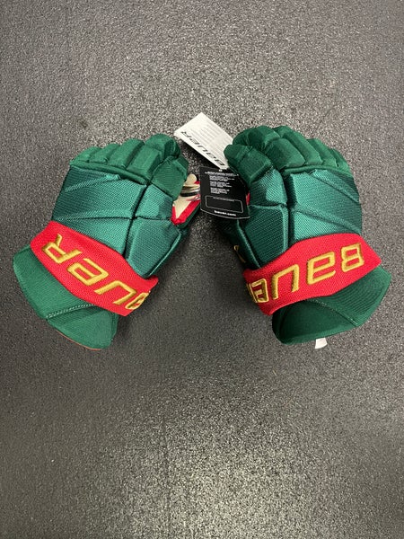 Bauer Vapor Pro Stock Gloves Minnesota WILD