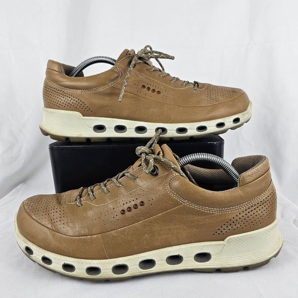 Ecco Cool 2.0 Gore-Tex GTX Surround Leather Shoes Brown Mens Size 44 US 10-10.5 |