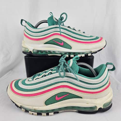 Size 10 - Nike Air Max 97 South Beach 2018 Teal Pink White Sneakers 921826-102