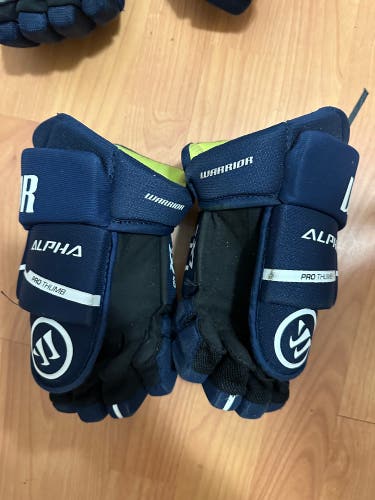 Warrior Alpha LX Gloves Size 10